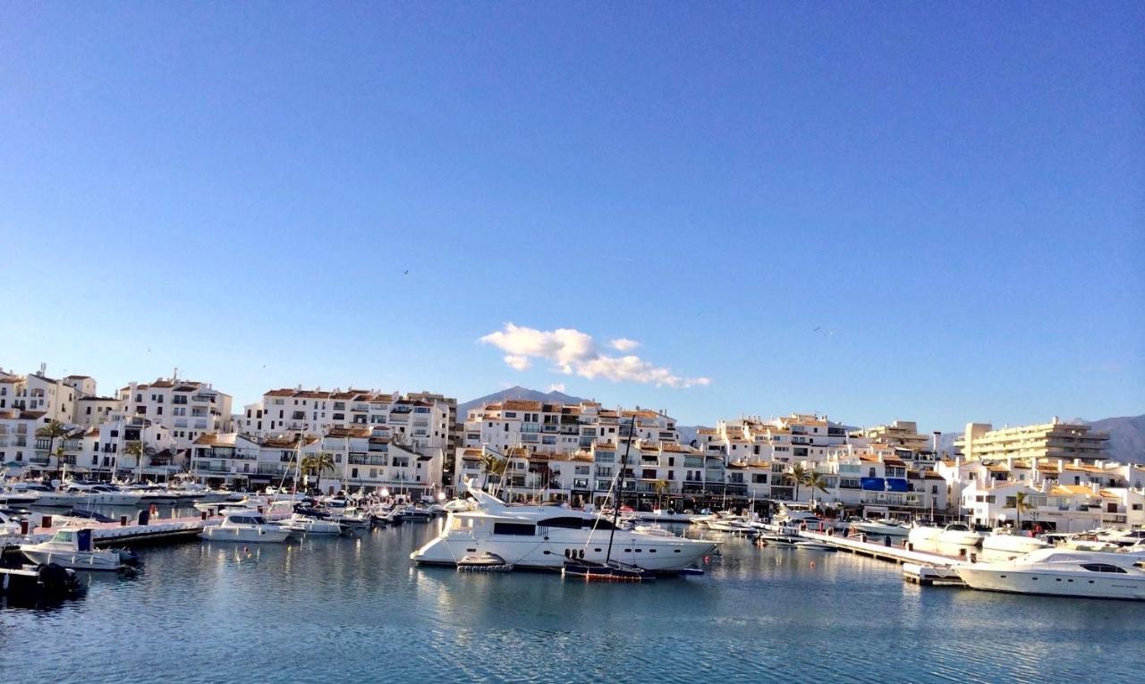 Luxury Puerto Banus Penthouse With Parking & Wi-Fi Leilighet Marbella Eksteriør bilde