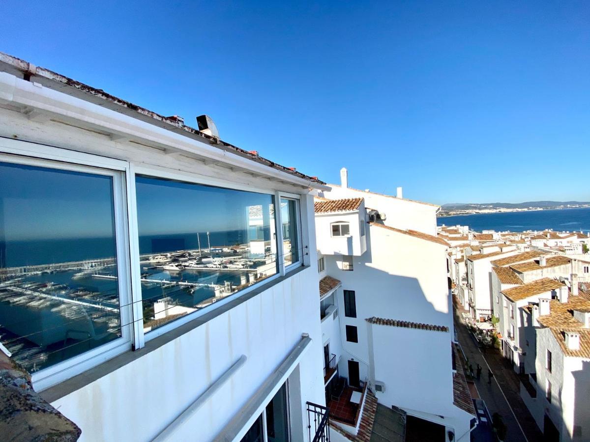 Luxury Puerto Banus Penthouse With Parking & Wi-Fi Leilighet Marbella Eksteriør bilde