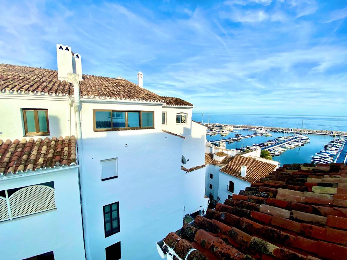 Luxury Puerto Banus Penthouse With Parking & Wi-Fi Leilighet Marbella Eksteriør bilde