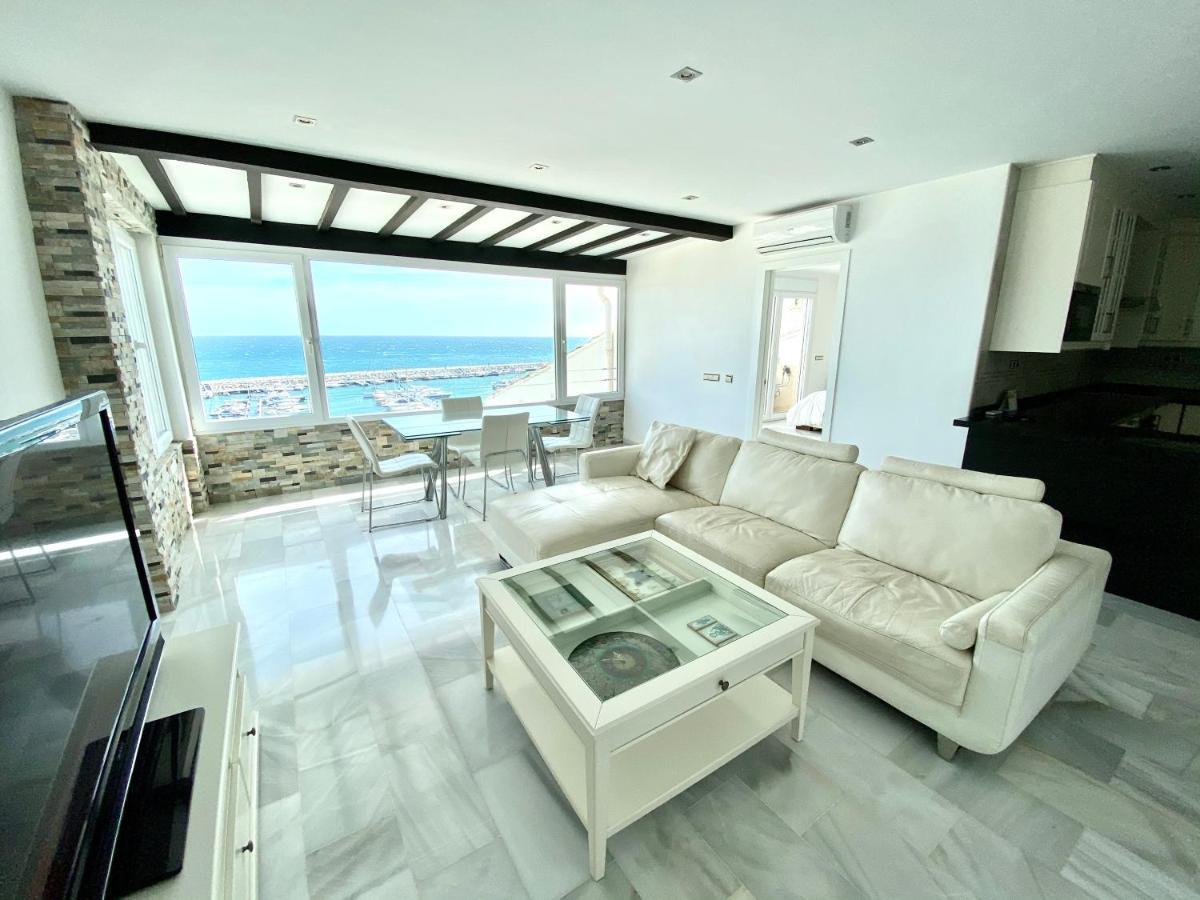 Luxury Puerto Banus Penthouse With Parking & Wi-Fi Leilighet Marbella Eksteriør bilde